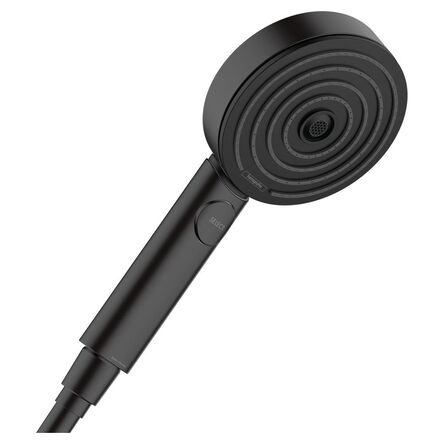 Ручний душ Hansgrohe Pulsify Select Activation 105 3jet EcoSmart, чорний матовий (24100670)