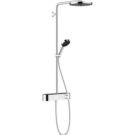 Душова система Hansgrohe Pulsify S Showerpipe 260 1jet 400 EcoSmart, Chrome (24221000)