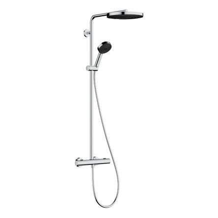 Душова система Hansgrohe Pulsify S Puro Showerpipe 260 1jet з Ecostat Fine, Chrome (24236000)