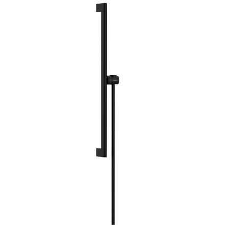 Душова штанга Hansgrohe Unica S Puro 65 см зі шлангом 160 см, Matt Black (24402670)