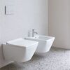 Унітаз підвісний з кришкою Duravit Viu Rimless, 57x37 (2511090000 0021190000)
