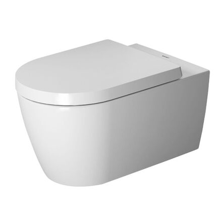 Унітаз підвісний Duravit Me by Starck 37х57 см із кришкою, білий (2529092600/0020092600)
