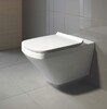 Унітаз підвісний Duravit DuraStyle Rimless 70х37cm для людей з ОВ, білий (2559090000)
