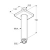 Kludi Душовий кронштейн DN 15 A-QA (6653591-00) білий