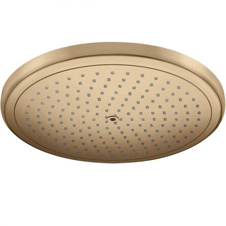 Верхній душ Hansgrohe Croma 280 1jet, brushed bronze (26220140)