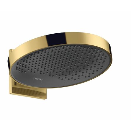 Верхній душ Hansgrohe Rainfinity 360 1jet з утримувачем, Polished Gold Optic (26230990)