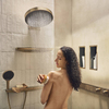 Верхній душ Hansgrohe Rainfinity 360 3jet із тримачем, Brushed Bronze (26234140)