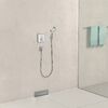 Шланговое підключення для душа Hansgrohe FixFit Square, шліфована бронза (26455140)