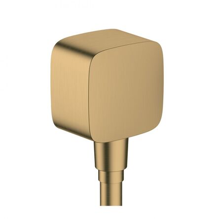 Шланговое під'єднання Hansgrohe FixFit E зі зворотним клапаном, Brushed Bronze (26457140)