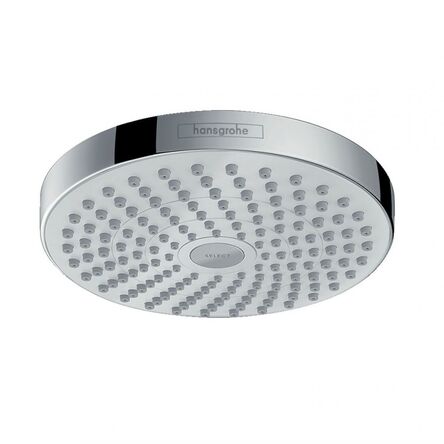 Верхній душ Hansgrohe Croma Select E 180 2jet Showerpipe 180, білий / хром (26522400)