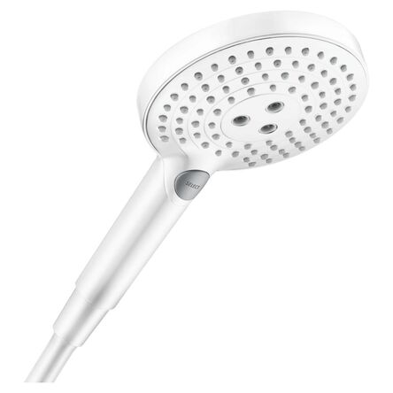 Ручний душ Hansgrohe Raindance Select S 120 3jet EcoSmart 9L, білий матовий (26531700)