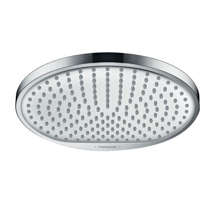 Верхній душ Hansgrohe Crometta S 240 1jet, EcoSmart 9л / хв, білий / хром (26724000)