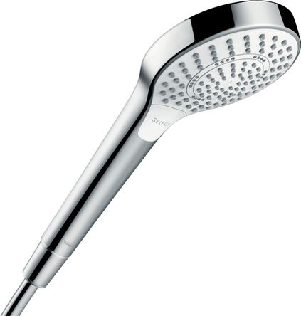 Ручний душ Hansgrohe Croma Select S 110 Multi EcoSmart 9л / хв, білий / хром (26801400)