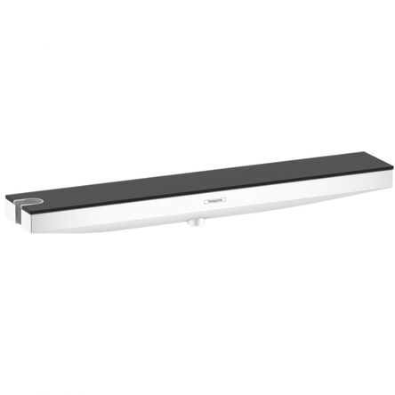 Шланговое підключення Hansgrohe Porter 500 Rainfiniti з поличкою L, Matt White (26843700)