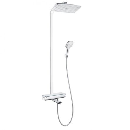 Душова система Hansgrohe Raindance E 360 Showerpipe з термостатом для ванни, хром (27113000)