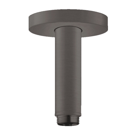 Тримач верхнього душу стельовий Hansgrohe S 100 мм, чорний хром (27393340)