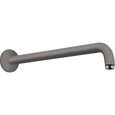 Кронштейн для верхнього душу Hansgrohe 389 мм, чорний матовий хром (27413340)