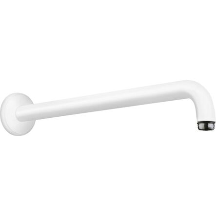 Кронштейн для верхнього душу Hansgrohe 389 мм, білий матовий (27413700)