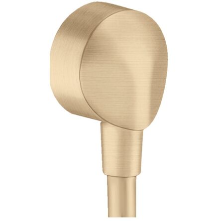 Шланговое підключення Hansgrohe Fixfit E без зворотного клапана, Brushed Bronze (27454140)