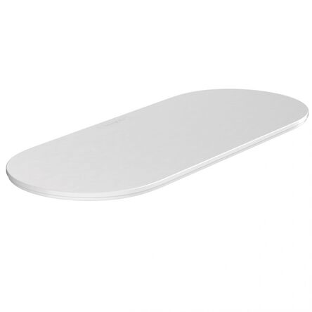 Кришка для полички Hansgrohe WallStoris 25x10см, Matt White (27925700)
