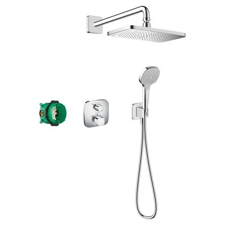 Душова система Hansgrohe Croma E 280 1jet Ecostat E 7в1, хром (27953000)