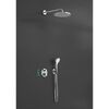 Душова система Hansgrohe Croma E 280 1jet Ecostat S 7 в 1, хром (27954000)