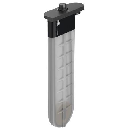 Шланг для лійки Hansgrohe SBox Square 1,45 м виразний в борт ванни, Brushed Black (28010340)