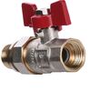 Quality Professional Кран кульовий прямий з американкою WATERVALVE Q003 NV-V123 1/2? ЗB
