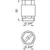 Quality Professional Клапан зворотного ходу води Q PROFESSIONAL 3/4? QP100