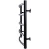 Рушникосушарка Unio LD W 500-500-5 BLK Драбинка Дуга вода чорна