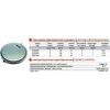 Бак Zilmet oem-pro для монтажу в котли плоский Арт. 521 8л 3bar D. 392 СІРИЙ 1/2? ( 13C0000811 )