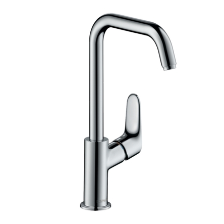 Змішувач для умивальника Hansgrohe Focus E 240 з донним клапаном, хром (31609000)