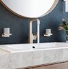 Змішувач для умивальника Hansgrohe Metropol 230 із зливним клапаном Push-Open, чорний хром (32511340)