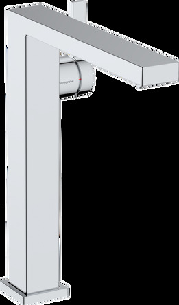 Hansgrohe TECTURIS E змішувач для умивальника 240, одноважільний, CoolStart, push-open, колір хром - 73070000