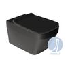 Simas Кришка для унітаза Baden Baden soft-close (BB004 nero matt) nero matt