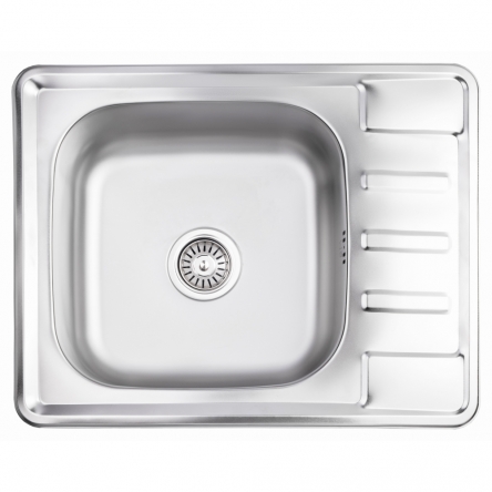 Кухонна мийка Lidz 6350 Satin 0,8 мм (LIDZ6350SAT8)