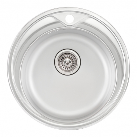 Кухонна мийка Qtap D510 Satin 0,8 мм (QTD510SAT08)