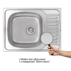 Кухонна мийка Qtap 6550 Micro Decor 0,8 мм (QT6550MICDEC08)