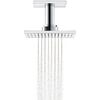 Верхній душ AXOR Showersolutions 240х240 2jet держатель зі стелі, хром (35312000)