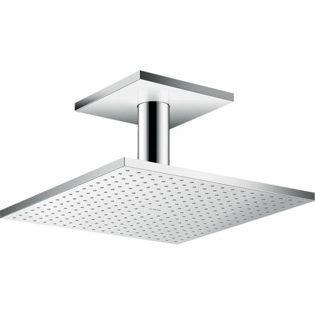 Верхній душ AXOR Showersolutions 300х300 1jet P з тримачем зі стелі, хром (35316000)