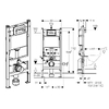 Villeroy&Boch Комплект:4694HR01 ARCHITECTURA NEW унитаз подвес 37*53см, DirectFlush, с сидением Slow closing+458.126.00.1 DUOFIX монт компл для подвес унитаза, Н112 - 4694HR01+458.126.00.1