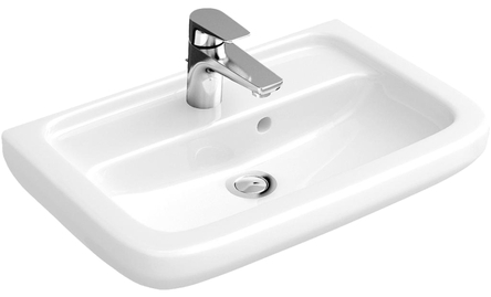 Villeroy&Boch OMNIA ARCHITEKTURA умывальник на 1+2 отв с переливом, 605*380мм, цвет белый С+ - 517760R1