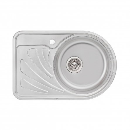Кухонна мийка Qtap 6744R Micro Decor 0,8 мм (QT6744RMICDEC08)