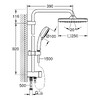 Душова стійка Grohe Tempesta Cosmopolitan 26694000