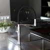 Змішувач для кухнi Ramon Soler KITCHEN з гнучким висувним шлангом, хром (386801MA38E303484)