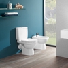 Villeroy&Boch O.NOVO комплект: унітаз підлоговий 566110+бачок 576051+9М38 S1сидіння, з новим впускним клапаном - 5661T301