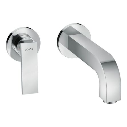 Змішувач для умивальника настінний AXOR Citterio 220 Lever, хром (39121000)
