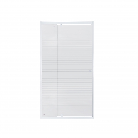 Душові двері в нішу Qtap Pisces WHI209-1.CP5 90-100x185 см, скло Pattern 5 мм - PISWHI2091CP5