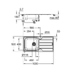 Кухонная мийка Grohe Sink K500 31563SD1