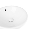 Раковина-чаша Qtap Robin 383х383х175 White з донним клапаном QT1311L408W - QT1311L408W